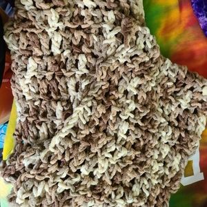 Hand-knit Scarf- being donated after 1/31